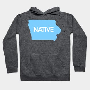 Iowa Native IA Blue Hoodie